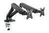 купить Аксессуар для ПК Brateck LDT46-C024 Spring-Assisted Dual Monitor Arm, for 2 monitors в Кишинёве 