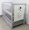cumpără Pătuț Kuzya Urs cu sertar (gri) în Chișinău 