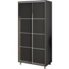 cumpără Dulap my-STYLE C10H2T02AM02-U11, 100x220, антрацит în Chișinău 