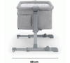 Кроватка co-sleeper Kinderkraft Neste UP grey 