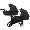 cumpără Сărucior pentru copii Kunert Carucior pentru gemeni Brav Duo Black Eco în Chișinău 