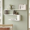 купить Полка декоративная Trendy WL10-W 120x71x14cm (GTR005446) в Кишинёве 