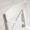 купить Барный стул Ikea Ingolf cu spatar 63cm (Alb) в Кишинёве 