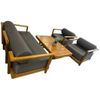 cumpără Mobilier pentru grădină SunYard Set Tibet (canapea tripla, 2 fotolii, masuta) în Chișinău 