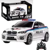 купить Радиоуправляемая игрушка RC Cars 866-2404P BMW X6 1:24 mașină de poliție cu telecomandă в Кишинёве 