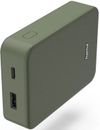 cumpără Acumulator extern USB (Powerbank) Hama 201713 Colour 10 Power Pack, 10000 mAh, 2 Outputs: USB-C, USB-A, green în Chișinău 
