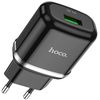 Hoco Wall Charger N3 Special Single Port USB QC3.0 15W, Black 