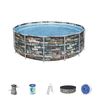 Pool Power Steel 427x122cm, 15232L, cadru metalic