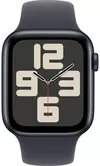 cumpără Ceas inteligent Apple Watch SE 2024 GPS 44mm Midnight Aluminium Case with Midnight Sport Band - S/M MXEJ3 în Chișinău 