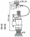 купить Унитаз Wirquin Tronic cu senzor (10719338) armatura WC в Кишинёве 