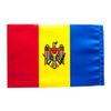 Флажок настольный из атласа Молдова или другой страны - 22x11 см