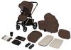 купить Детская коляска Lionelo Carucior 2in1 Carmine Brown Chocolate в Кишинёве 