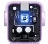 купить Зарядное устройство сетевое Ugreen Nexode Robot GaN USB-A+2*USB-C 65W, Purple в Кишинёве 