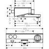 ShowerTablet Termostat, 300 pentru cadă