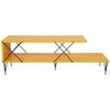 купить Тумба напольная для TV Trendy Strada Galben, 120x40x30cm (GTR000211) в Кишинёве 