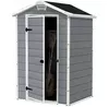 купить Садовый сарай Keter 57720 Manor 4x3, 129x103x196cm, gri/alb в Кишинёве 