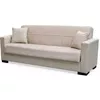 купить Диван Trendy Vega, extensibila cu lada de depozitare, 215x80x80cm, Bej в Кишинёве 