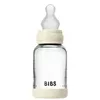 купить Поильник BIBS 50191216 Biberon din sticla anticolici Ivory cu tetina din silicon 0+ luni, 120ml в Кишинёве 