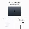 cumpără Laptop Apple MacBook Air 15.0 M3 8c/10g 256GB Midnight MRYU3 în Chișinău 