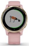 купить Фитнес-трекер Garmin vivoactive 4S Dust Rose/Light Gold, S.EU в Кишинёве 