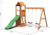купить Детская площадка Fungoo FLAPPI teak painted в Кишинёве 