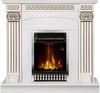 купить Камин электрический ArtFlame Calisto & Gala silver, 1020x1100x300mm, Alb в Кишинёве 