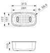 купить Аксессуар для кухонных моек Reginox R01097 Colander в Кишинёве 