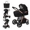 купить Детская коляска MoMi Limuru 2/1 Black в Кишинёве 