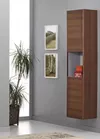 купить Шкаф-пенал Orka Duden 168x40x30 Odeon Red Walnut в Кишинёве 