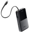 купить Аккумулятор внешний USB (Powerbank) Baseus E0027600, EnerFill FC51 Bipow2 Pro Digital Display , Cosmic Black в Кишинёве 