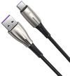 Baseus Cable USB to Type-C Water Drop-Shaped 6A 66W 1m, Black 