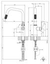 купить Смеситель кухонный Gessi 60946-031 Chrome в Кишинёве 