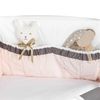 cumpără Lenjerie de pat pentru copii PernaMea Set lenjerie 8 piese Renaissance Buline Roz (PM.101641/4) în Chișinău 