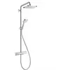 Sistema de  dushansgrohe Croma E Showerpipe 280 1jet cu termostat