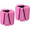 купить Утяжелители для рук и ног HMS SNK01 2x0.5kg, iron+silicone, 28cm (17-47-325) Pink в Кишинёве 
