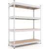cumpără Raft de depozitare Nex Home Raft metalic Titan 1800x1600x600mm, 4 nivele MDF, galvanizat în Chișinău 
