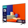 Телевизор 65" LED SMART TV Hisense 65A6K, 3840x2160 4K UHD, VIDAA U6.0, Black 