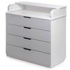 купить Комод-пеленатор PernaMea HappyBaby 900 MDF Light Grey (114455) в Кишинёве 