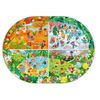 купить Головоломка Dodo 300607 Puzzle educativ: Anotimpurile anului, 100el в Кишинёве 