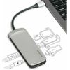 купить Переходник для IT Kingston Nucleum C-HUBC1-SR-EN, USB-C, HDMI, USB-A, SD, microSD, 7 ports в Кишинёве 
