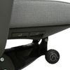 купить Офисное кресло Deco Nelson +Slide (8016A) Dark Grey + Grey Frame в Кишинёве 
