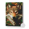 cumpără Tablou pe numere Art Gallery XQC80109 Mozaic cu diamante 20x30cm Lup prietenos în Chișinău 