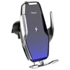 купить Зарядное устройство для автомобиля Hoco S14 Surpass Automatic Induction Wireless Charging Car в Кишинёве 