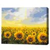 cumpără Tablou pe numere BrushMe RBS135FC 30x40сm (fără cutie) Câmp de floarea soarelui în Chișinău 