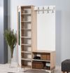 cumpără Mobilă pentru antreu Trendy Inci-200, Stejar Sonoma, 100x190x36cm (GTR005931) în Chișinău 
