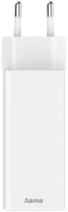 купить Зарядное устройство сетевое Hama 201997 Charger 2X Usb-C, 1X Usb-A, Pd, Qc 3.0, Gan, 100W, White в Кишинёве 