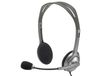 cumpără Logitech H110 Grey Stereo Headset, Headset: 20Hz-20kHz, Microphone: 100Hz-16kHz, 2m cable, 2 x mini-jack 3.5mm 981-000271 (casti cu microfon/наушники с микрофоном) în Chișinău 