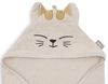 cumpără Accesoriu pentru baie Jollein 534-514-68134 Prosop cu gluga Terry Charlie Cat, 75x75cm în Chișinău 