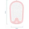 cumpără Cădiță BabyJem 916 Suport pentru baie Soft Touch, Soft Pink în Chișinău 