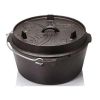купить Казан Petromax Dutch Oven 8L cu capac si fund plat, fonta в Кишинёве 